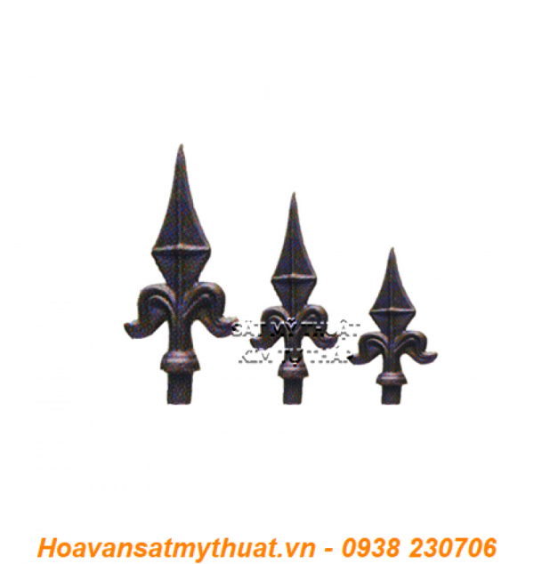 Chông sắt mũi giáo sắt mỹ thuật CHR-037