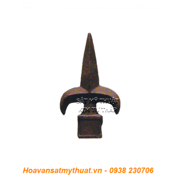 Chông sắt mũi giáo sắt mỹ thuật CHR-036