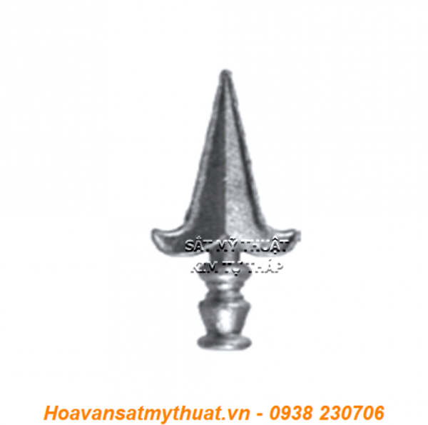 Chông sắt mũi giáo sắt mỹ thuật CHR-006