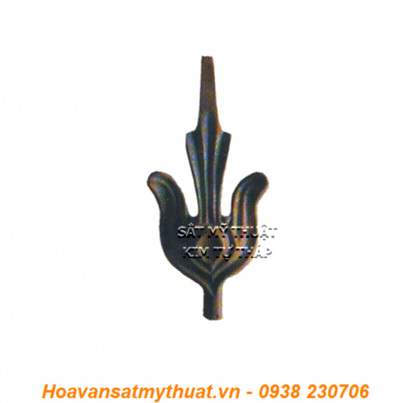 Chông sắt mũi giáo sắt mỹ thuật CHR-032