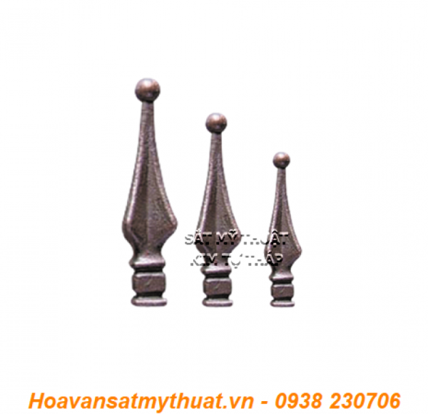 Chông sắt mũi giáo sắt mỹ thuật CHR-031