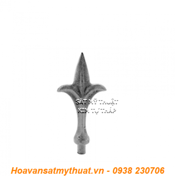 Chông sắt mũi giáo sắt mỹ thuật CHR-030