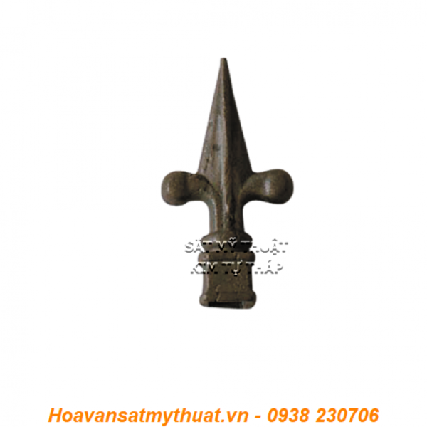 Chông sắt mũi giáo sắt mỹ thuật CHR-028