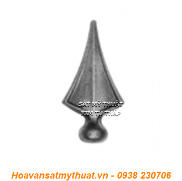 Chông sắt mũi giáo sắt mỹ thuật CHR-026