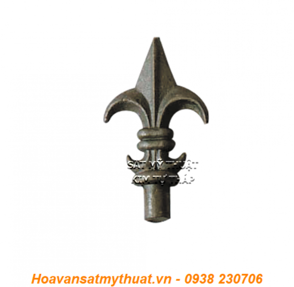 Chông sắt mũi giáo sắt mỹ thuật CHR-025