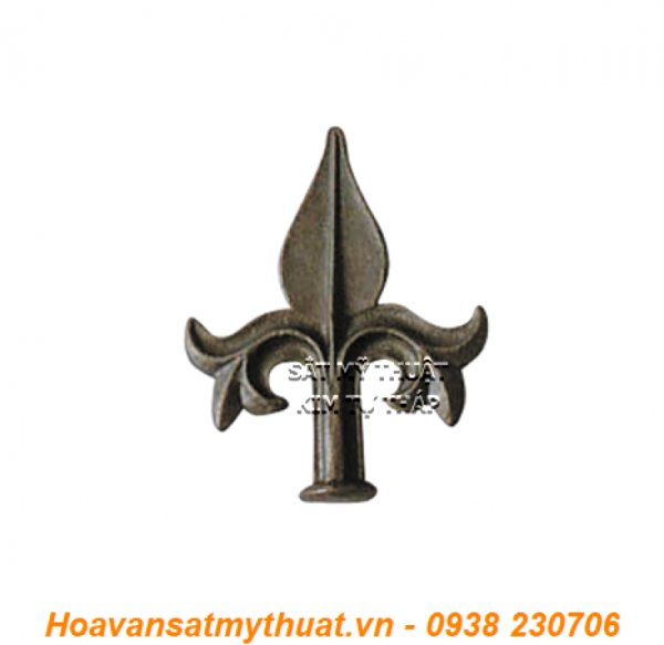 Chông sắt mũi giáo sắt mỹ thuật CHR-024