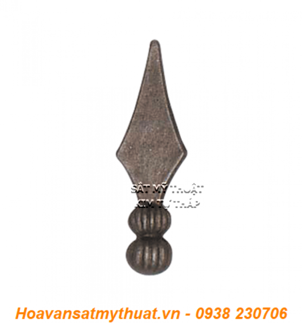 Chông sắt mũi giáo sắt mỹ thuật CHR-022