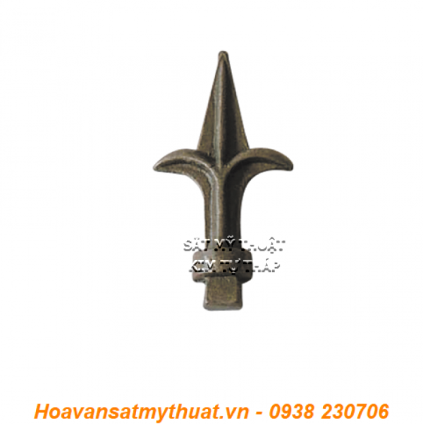 Chông sắt mũi giáo sắt mỹ thuật CHR-021