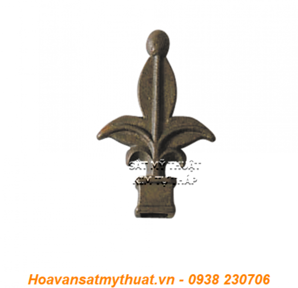 Chông sắt mũi giáo sắt mỹ thuật CHR-019