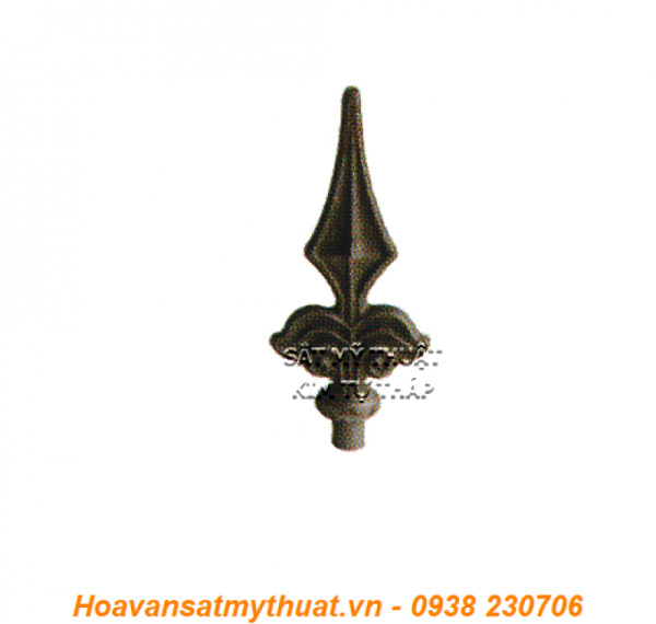Chông sắt mũi giáo sắt mỹ thuật CHR-018