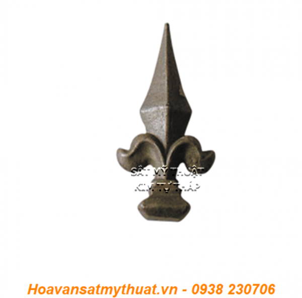 Chông sắt mũi giáo sắt mỹ thuật CHR-017