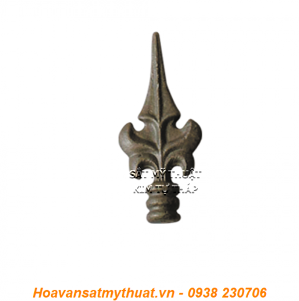 Chông sắt mũi giáo sắt mỹ thuật CHR-016