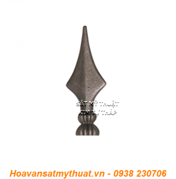 Chông sắt mũi giáo sắt mỹ thuật CHR-013
