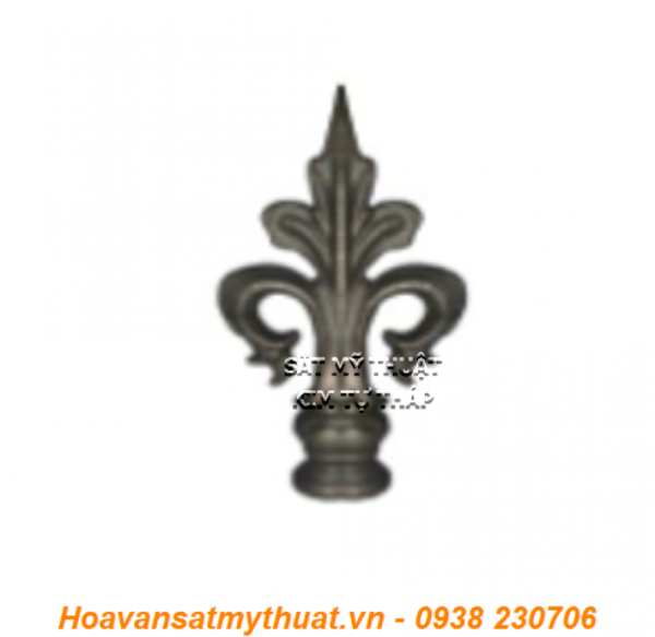 Chông sắt mũi giáo sắt mỹ thuật CHR-012