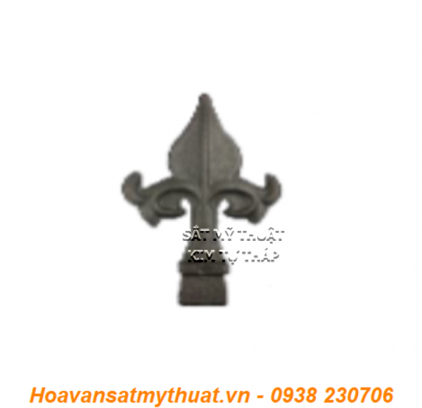 Chông sắt mũi giáo sắt mỹ thuật CHR-010