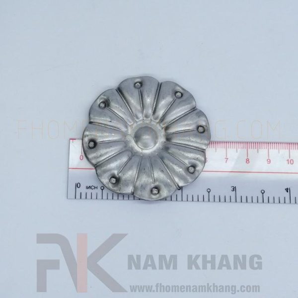 Hoa thép dập hình bông mai 6cm HLS-039 - Ảnh 3