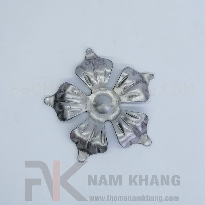 Hoa thép dập hình bông hoa 5 cánh nhọn HLS-040 - Ảnh 2