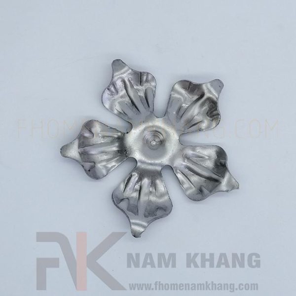 Hoa thép dập hình bông hoa 5 cánh nhọn HLS-040 - Ảnh 3