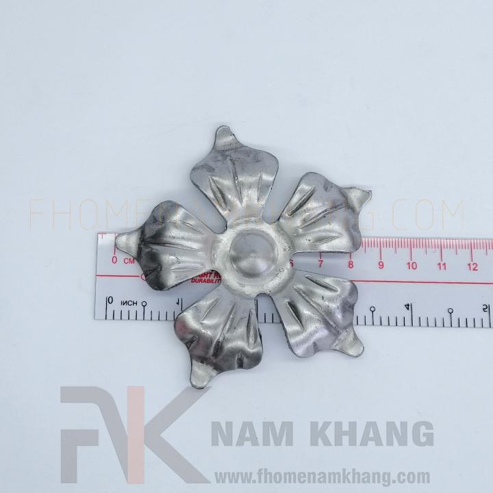 Hoa thép dập hình bông hoa 5 cánh nhọn HLS-040 - Ảnh 5