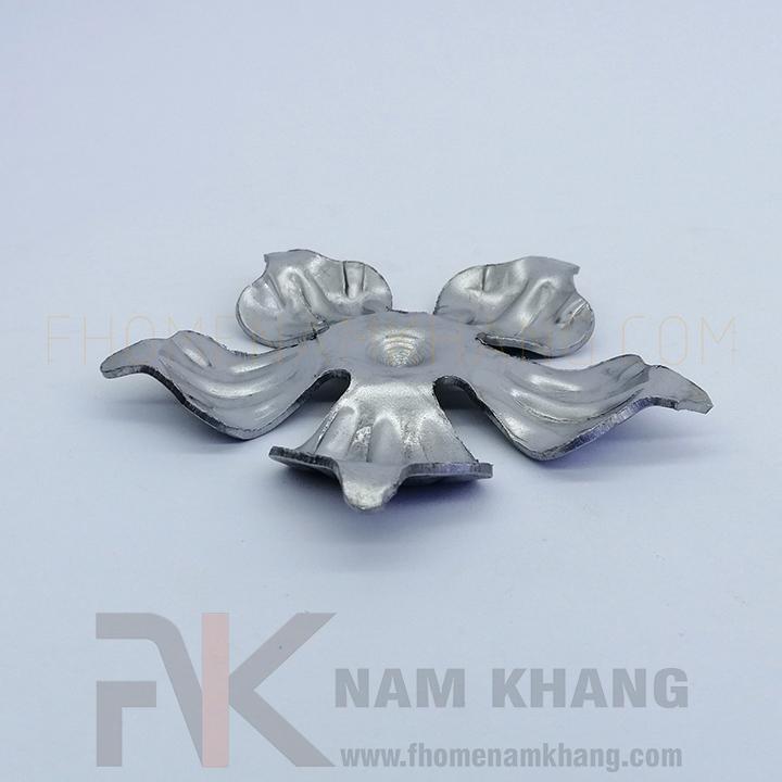 Hoa thép dập hình bông hoa 5 cánh nhọn HLS-040 - Ảnh 4