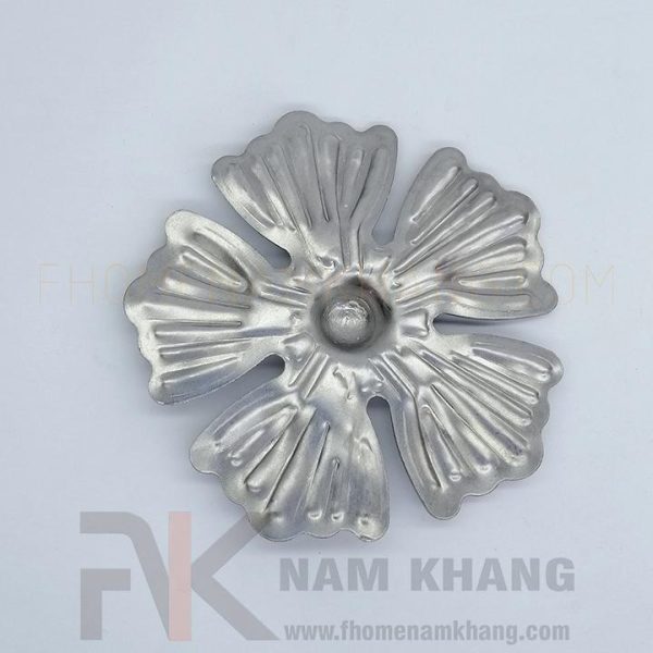 Hoa thép dập hình bông hoa 5 cánh dù HLS-041 - Ảnh 2