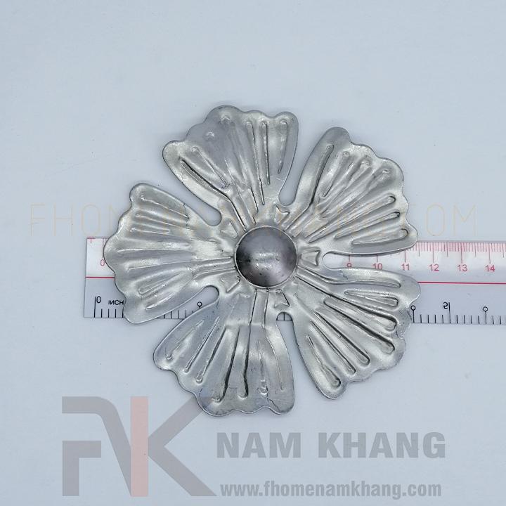 Hoa thép dập hình bông hoa 5 cánh dù HLS-041 - Ảnh 3
