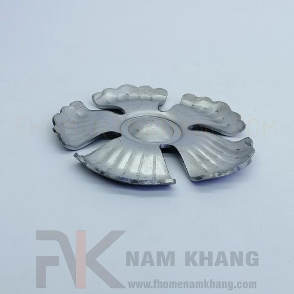 Hoa thép dập hình bông hoa 5 cánh tròn HLS-043 - Ảnh 4