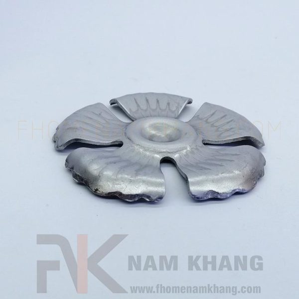 Hoa thép dập hình bông hoa 5 cánh tròn HLS-043 - Ảnh 3