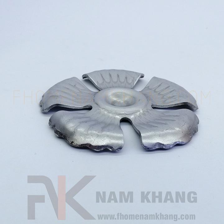 Hoa thép dập hình bông hoa 5 cánh tròn HLS-043 - Ảnh 3