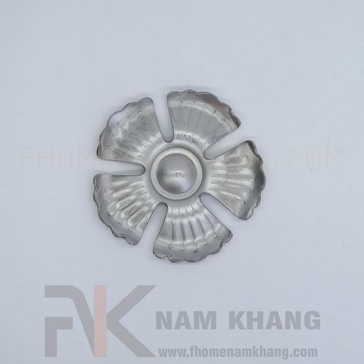 Hoa thép dập hình bông hoa 5 cánh tròn HLS-043 - Ảnh 2