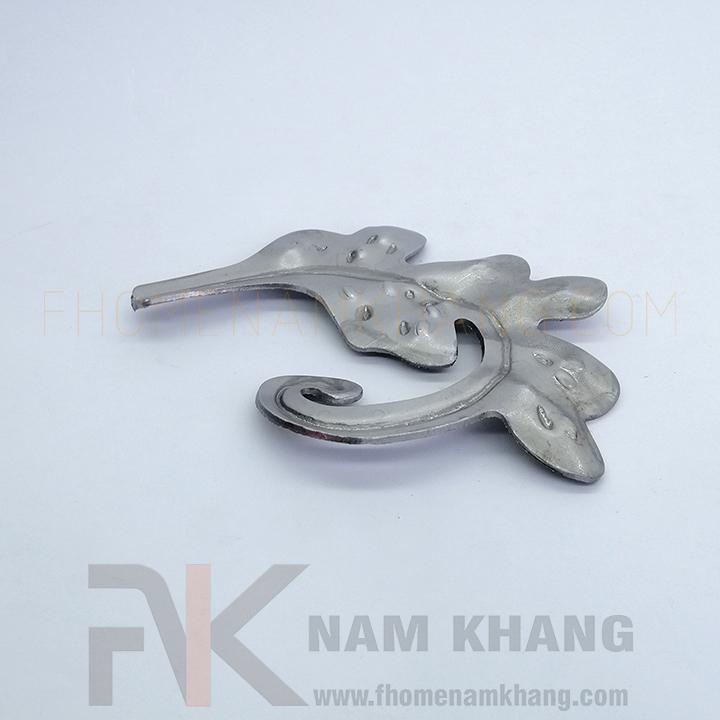Hoa lá thép dập hình lá cong ngang HLS-047 - Ảnh 4