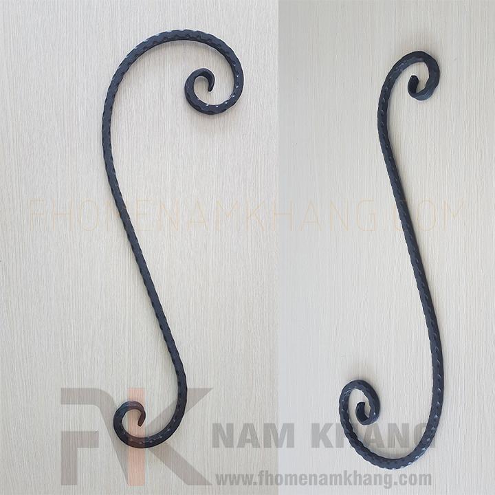 Sắt mỹ thuật uốn hình chữ S CSJ-006 - Ảnh 3