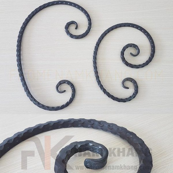 Sắt mỹ thuật uốn hình chữ C CSJ-005