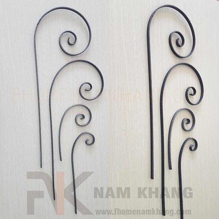 Sắt mỹ thuật thép la uốn hình J CSJ-004 - Ảnh 2