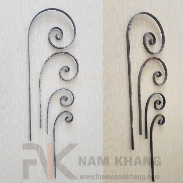 Sắt mỹ thuật thép la uốn hình J CSJ-004