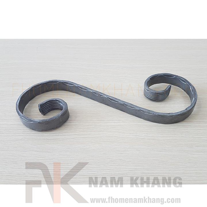 Sắt mỹ thuật thép la uốn hình chữ S CSJ-002 - Ảnh 2