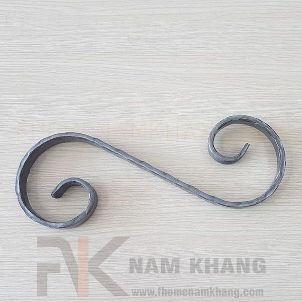 Sắt mỹ thuật thép la uốn hình chữ S CSJ-002 - Ảnh 3