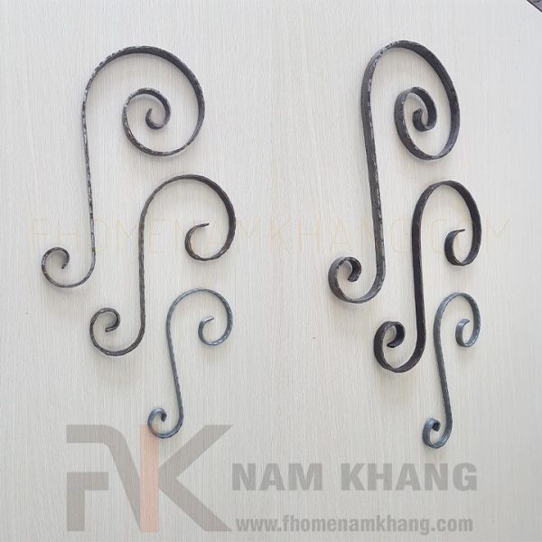 Sắt mỹ thuật thép la uốn hình chữ S CSJ-001