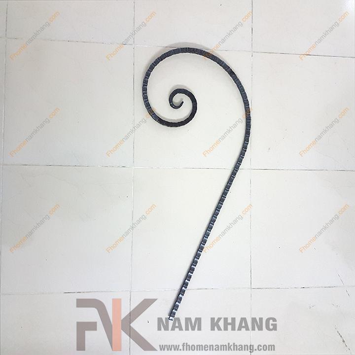 Sắt mỹ thuật thép vuông trúc uốn chữ J CSJ-016 - Ảnh 5