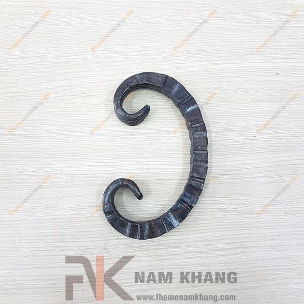 Sắt mỹ thuật thép vuông trúc uốn chữ C CSJ-015