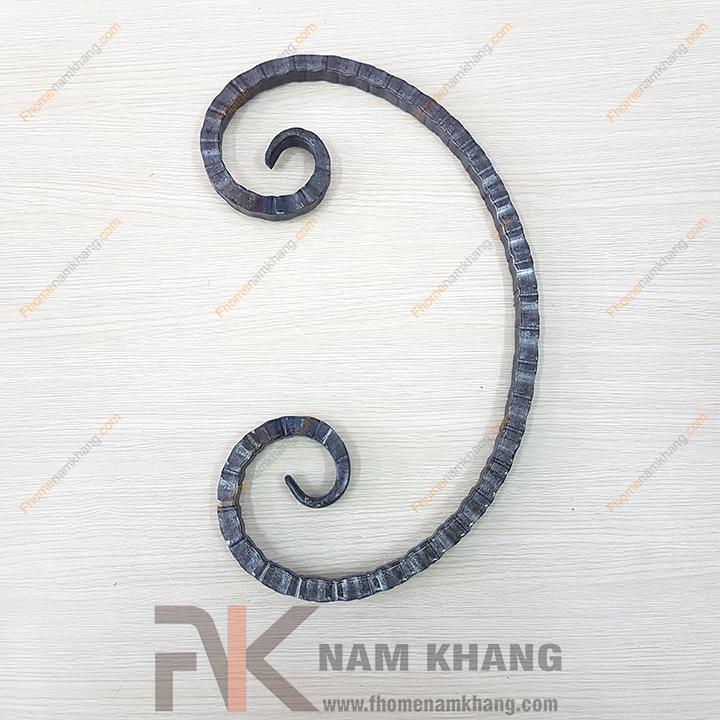 Sắt mỹ thuật thép vuông trúc uốn chữ C CSJ-015 - Ảnh 3