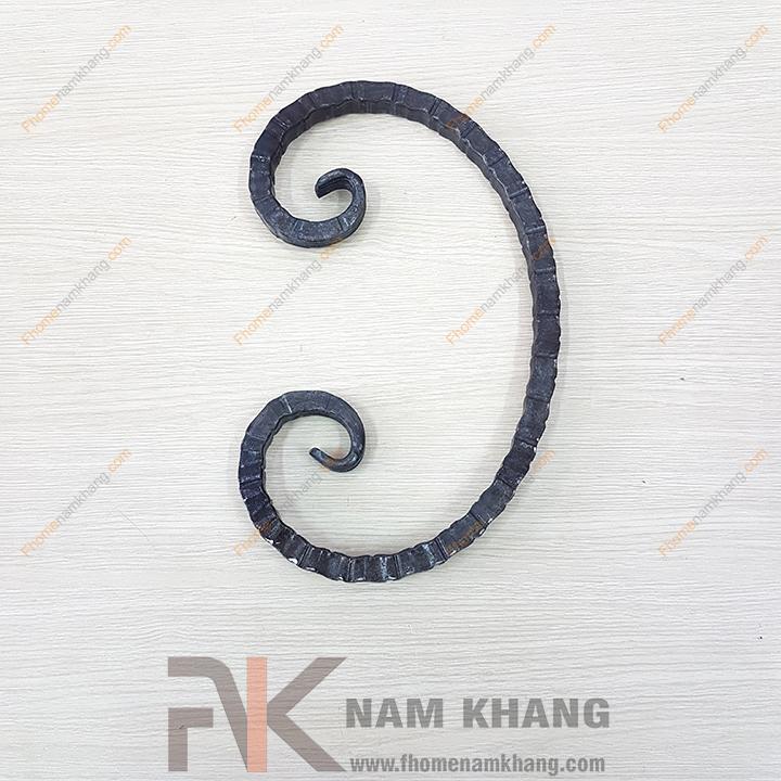 Sắt mỹ thuật thép vuông trúc uốn chữ C CSJ-015 - Ảnh 2