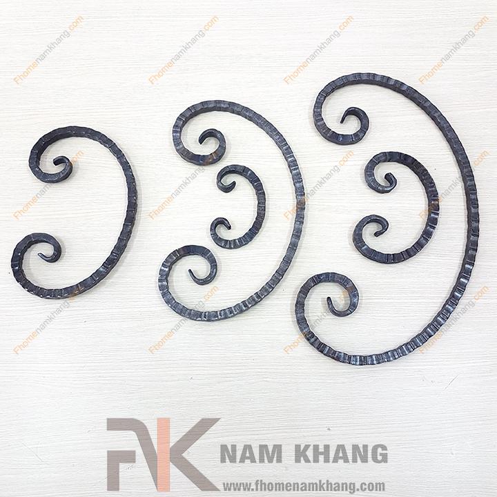 Sắt mỹ thuật thép vuông trúc uốn chữ C CSJ-015 - Ảnh 8