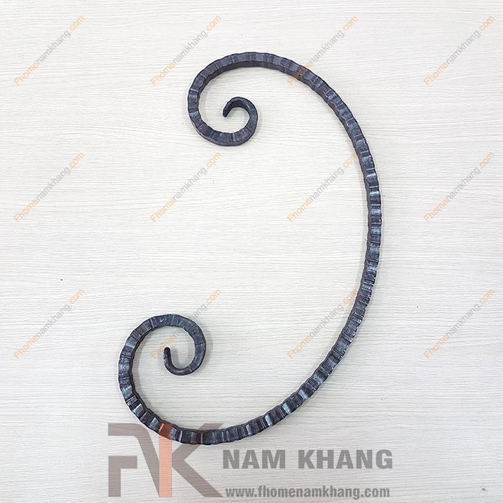 Sắt mỹ thuật thép vuông trúc uốn chữ C CSJ-015 - Ảnh 4