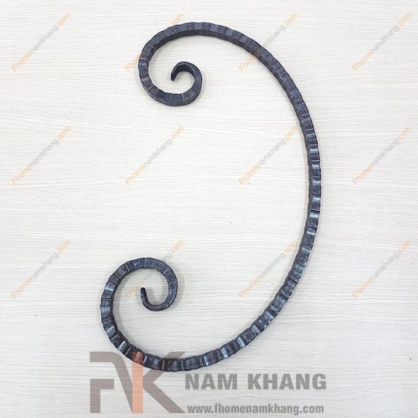 Sắt mỹ thuật thép vuông trúc uốn chữ C CSJ-015 - Ảnh 7