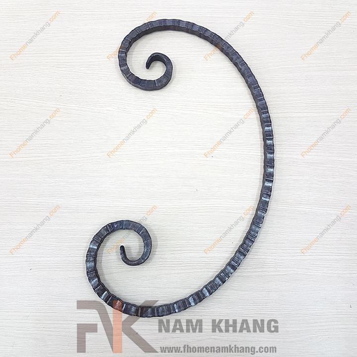 Sắt mỹ thuật thép vuông trúc uốn chữ C CSJ-015 - Ảnh 7