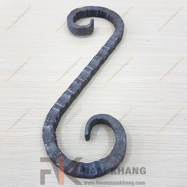 Sắt mỹ thuật thép vuông trúc uốn chữ S CSJ-013 - Ảnh 2