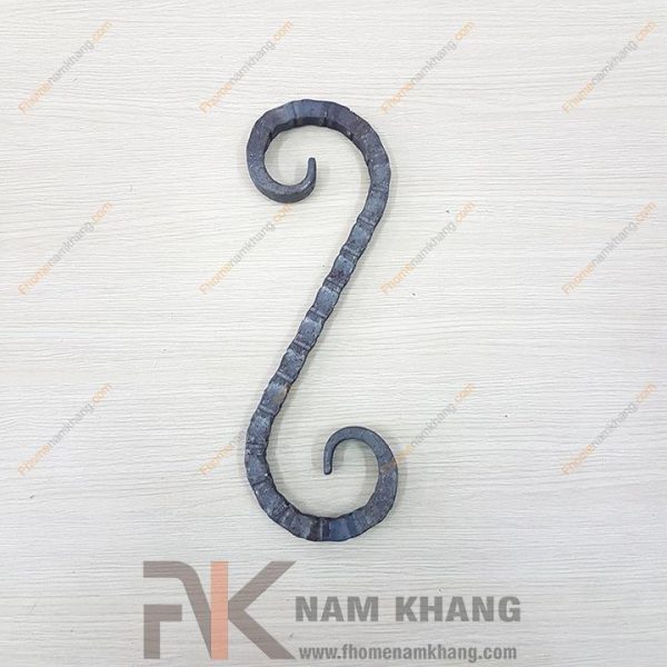 Sắt mỹ thuật thép vuông trúc uốn chữ S CSJ-013