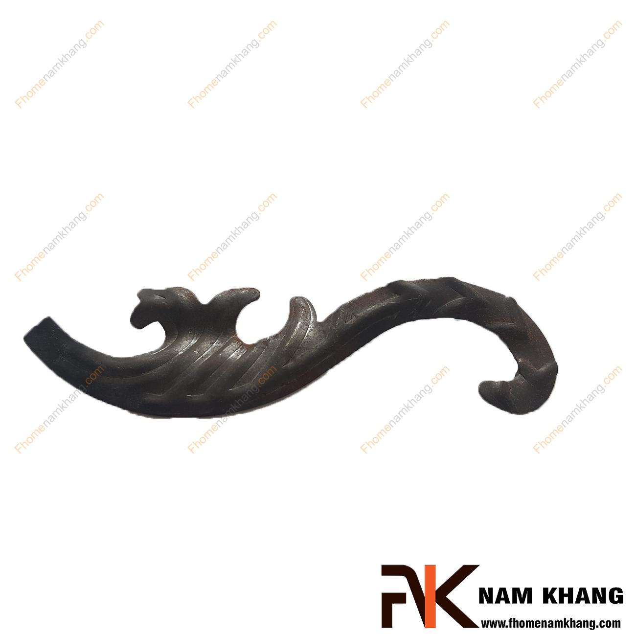 Hoa lá thép dập bên trái HLS-004-T - Ảnh 2