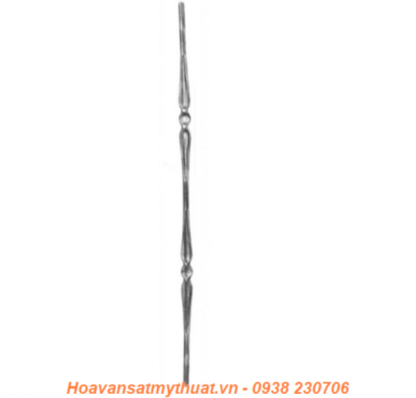 Cụm Hoa văn sắt cầu thang lan can ban công C-LC-057